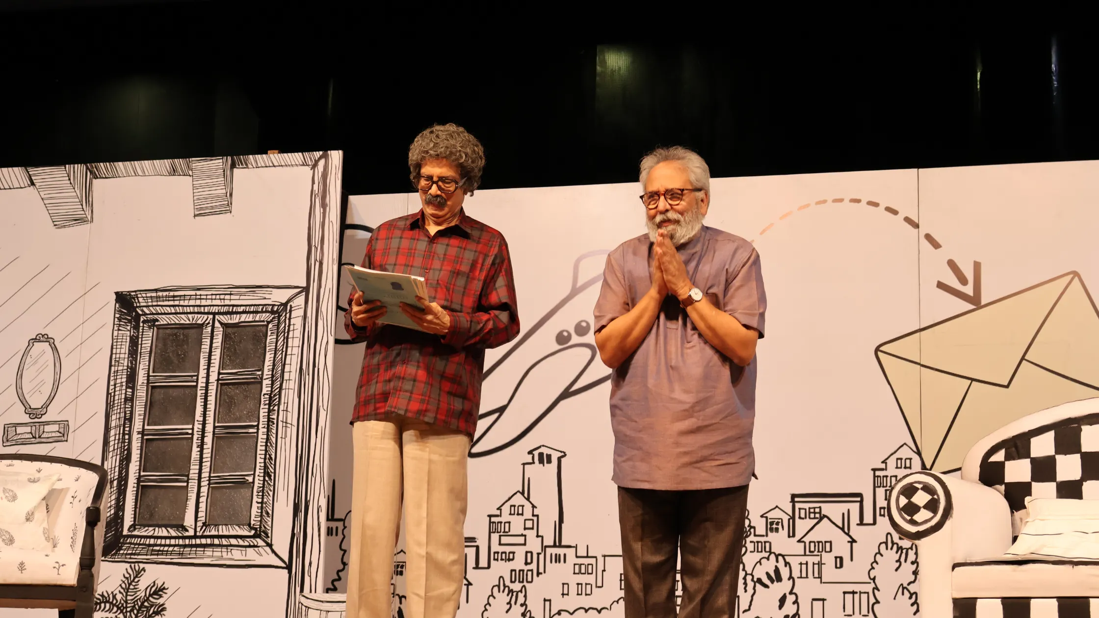 Read more about the article Patra Patri – A Cute Visual Enactment Of Hilarious Letters Between Dilip Prabhavlkar & Vijay Kenkre!
