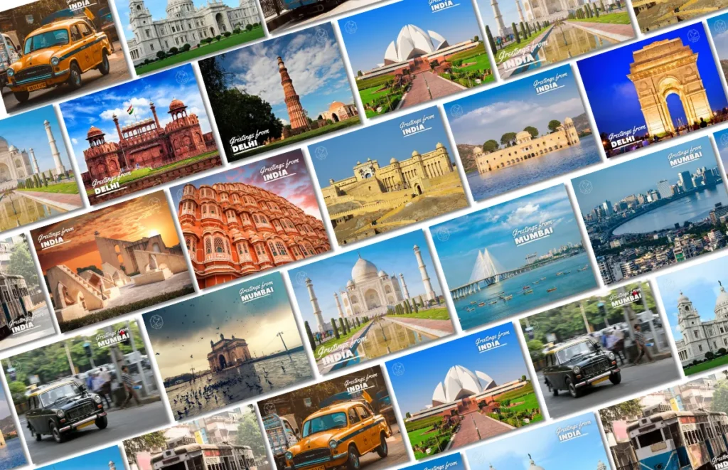 India Postcards - VeryFirstTale India Postcards